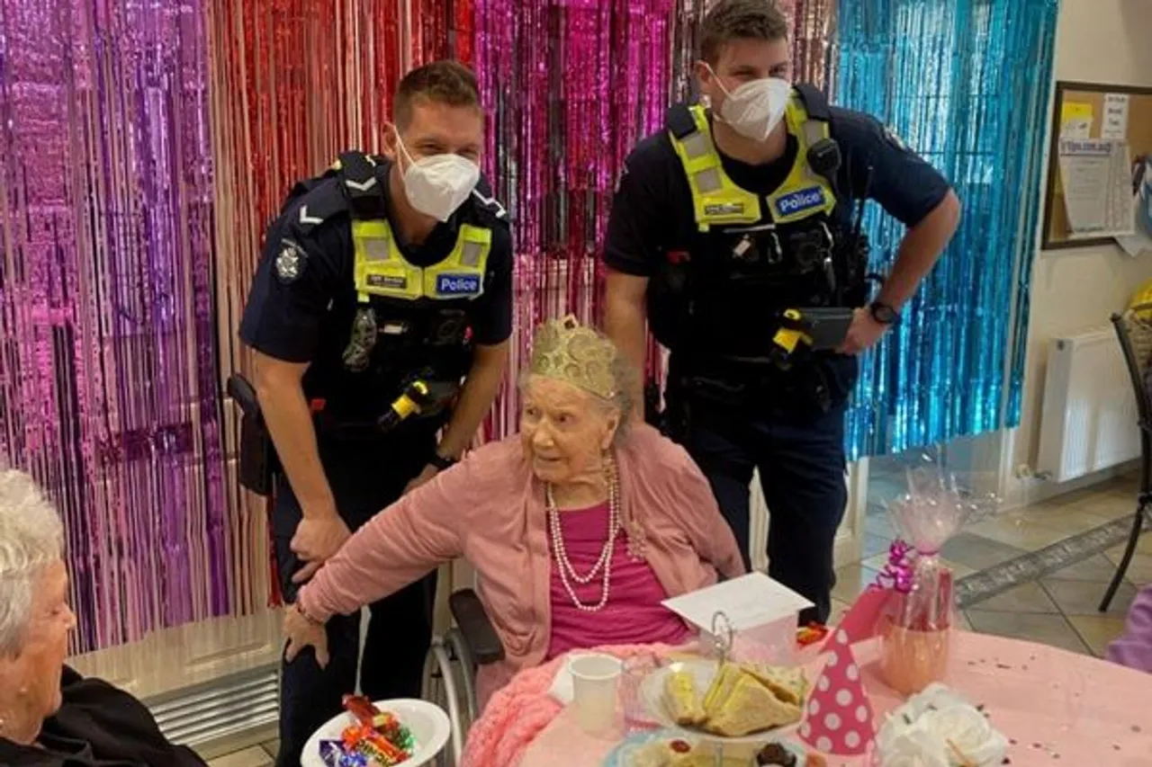 100 year old Australian Woman Arrested