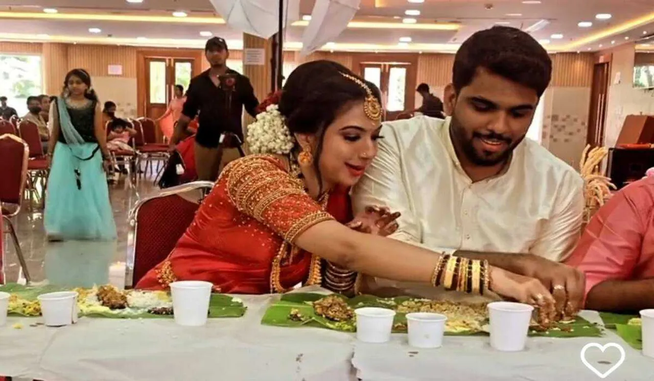 Groom Steals Papad From Bride