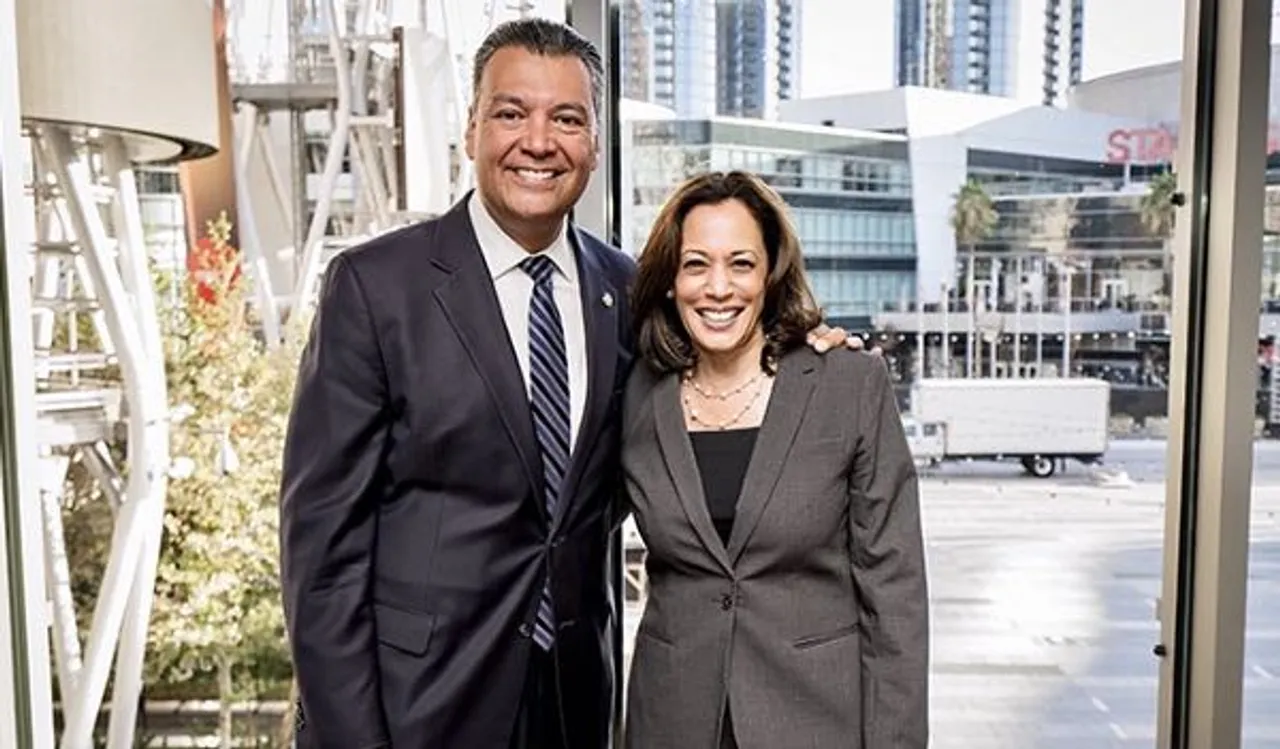 Alex Padilla Kamala Harris