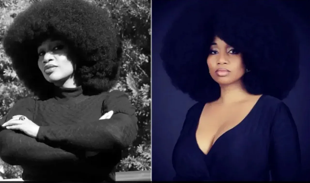 US Woman with largest Afro