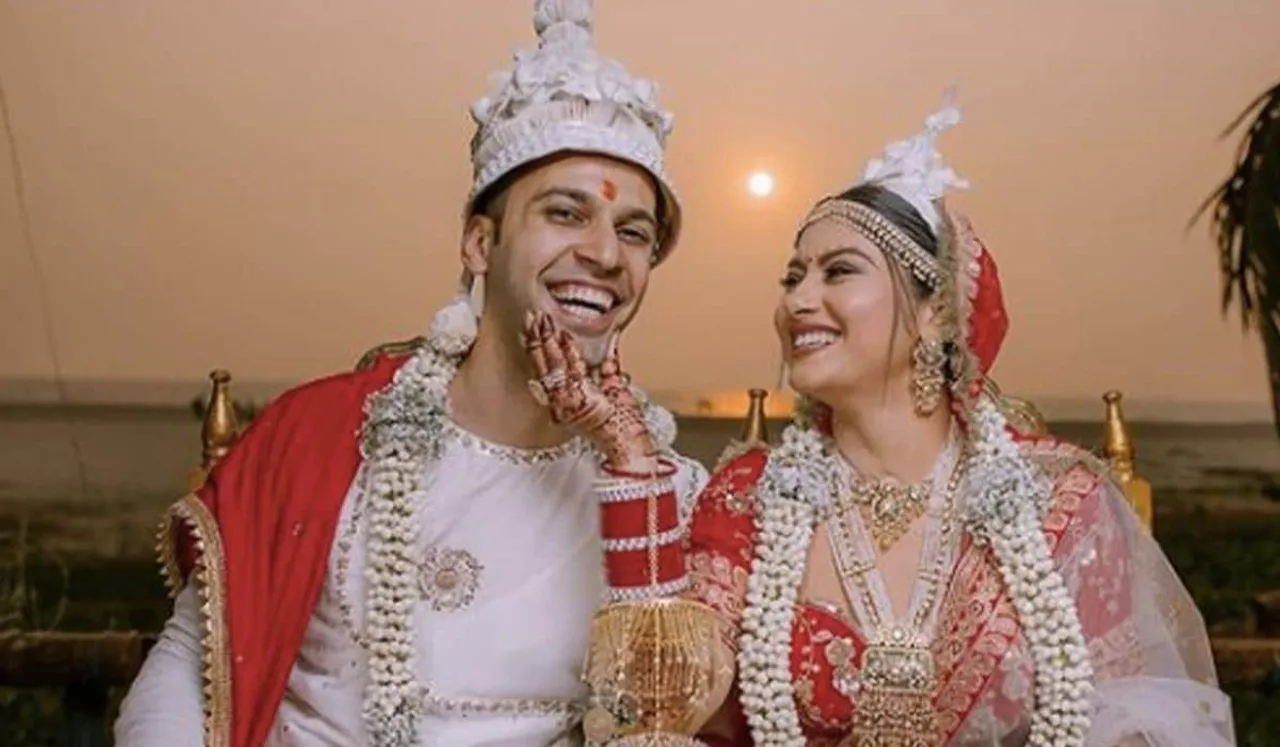 Krishna Mukerjee marries boyfriend