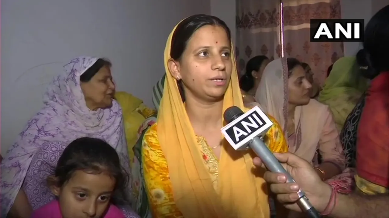 CRPF jawan returns home