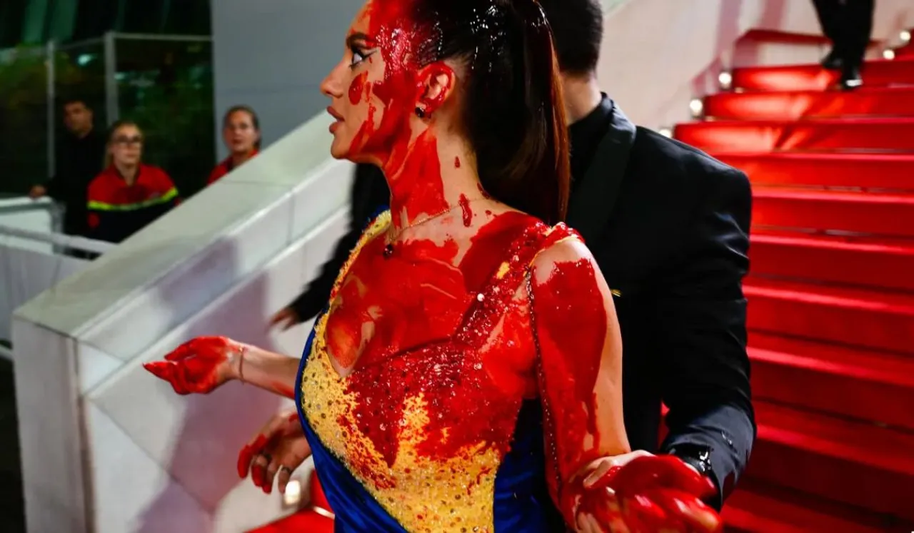 Protest At Cannes