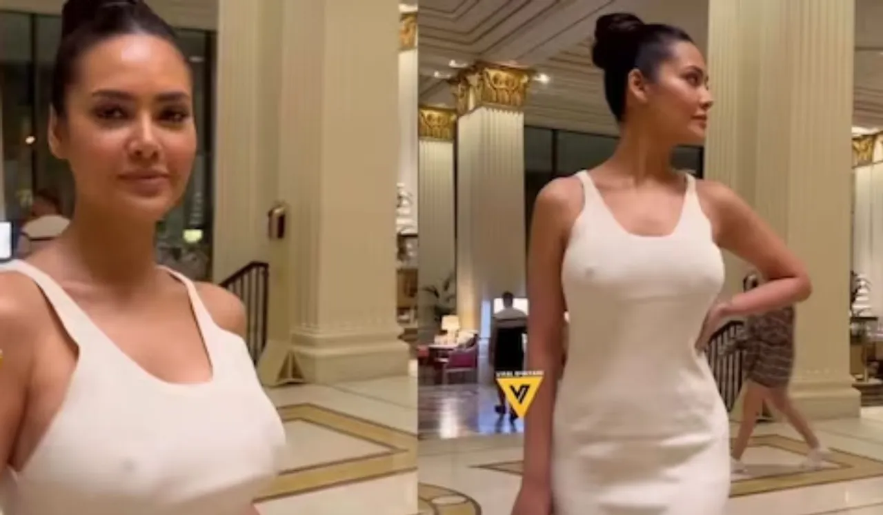 Esha Gupta Trolled For Being Braless
