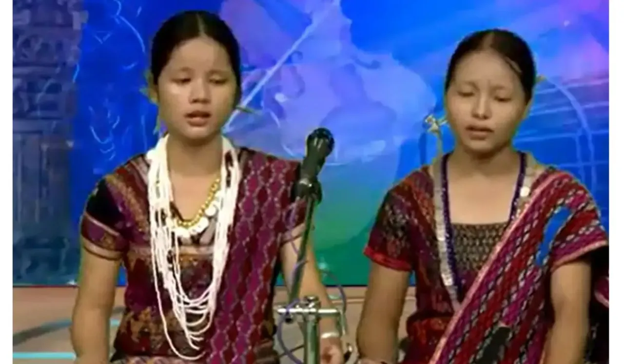 Wakro Sisters Singing Tamil Patriotic Song