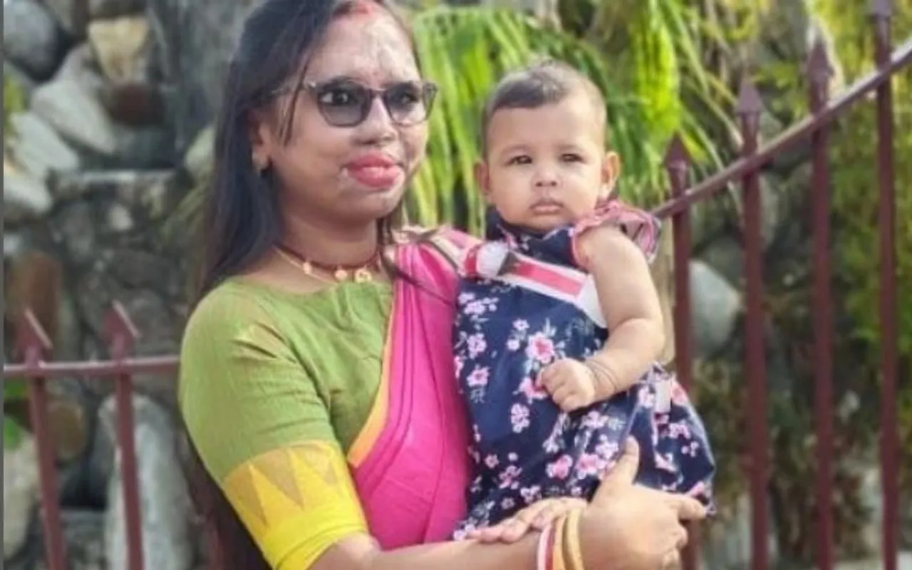 Acid attack survivor