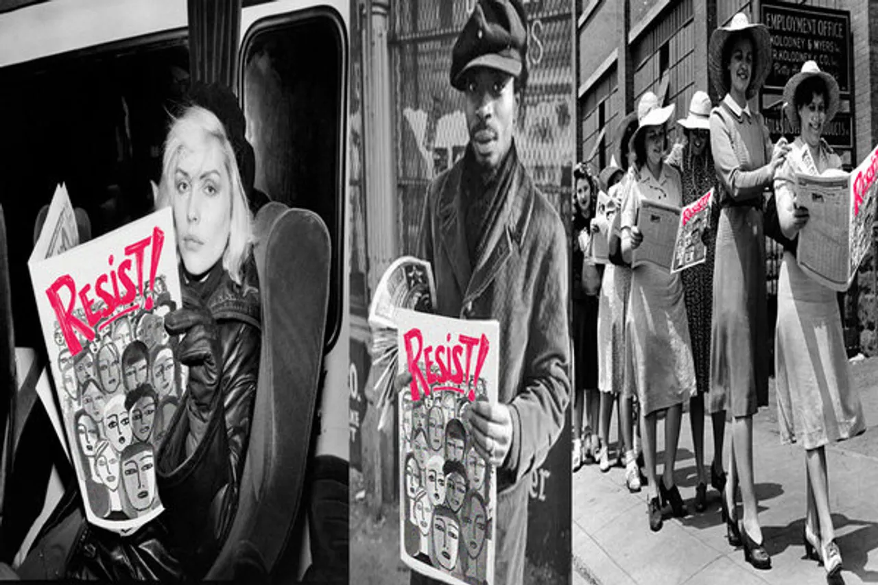 resist tabloid