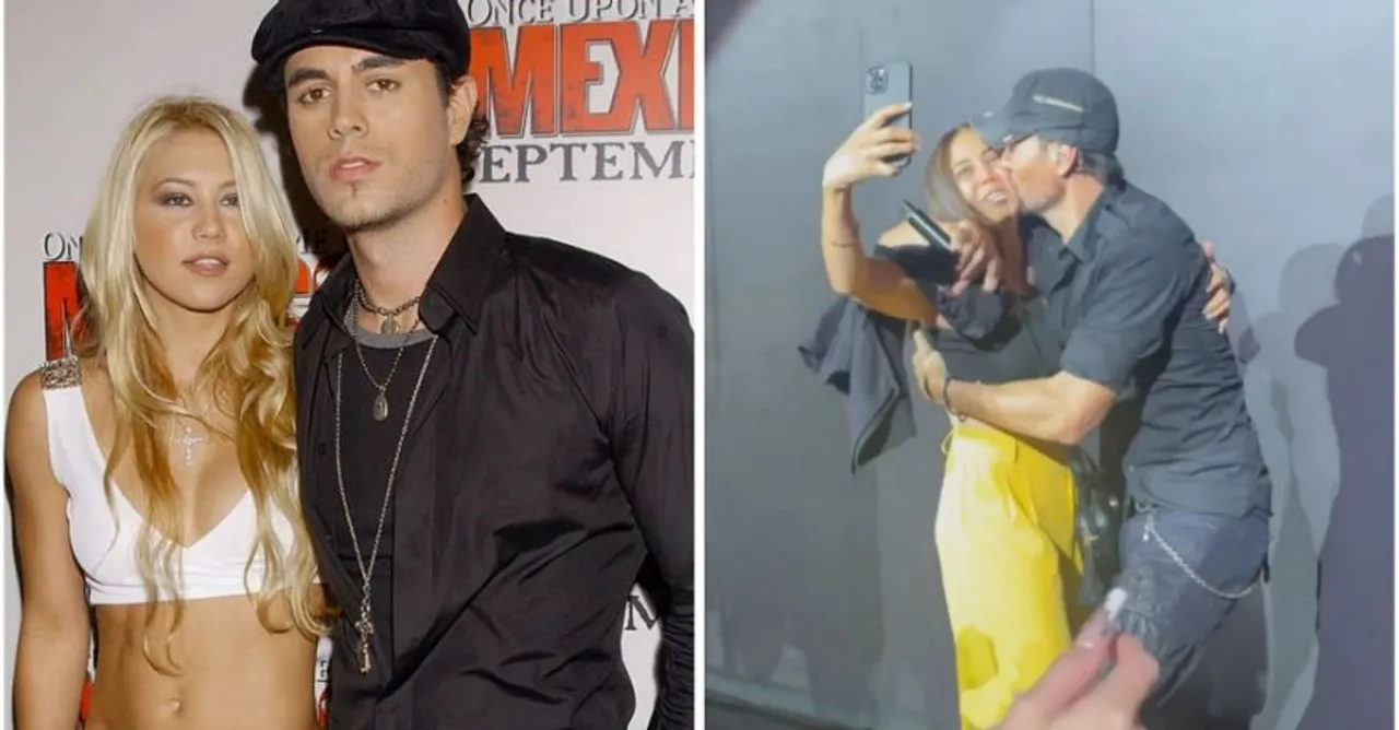 Enrique Iglesias Kissing Fan