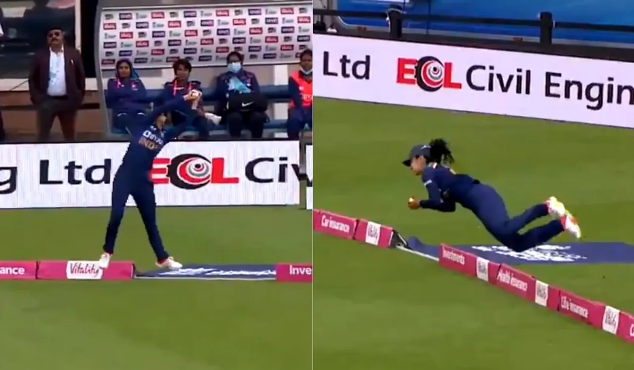 Harleen Deol catch