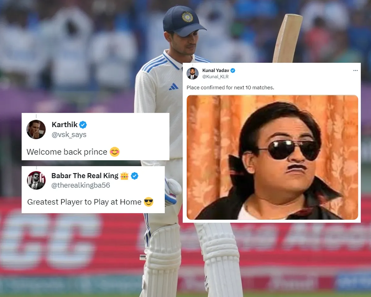 Shubman Gill scores his 3rd Test ton in Vizag (Source: X)