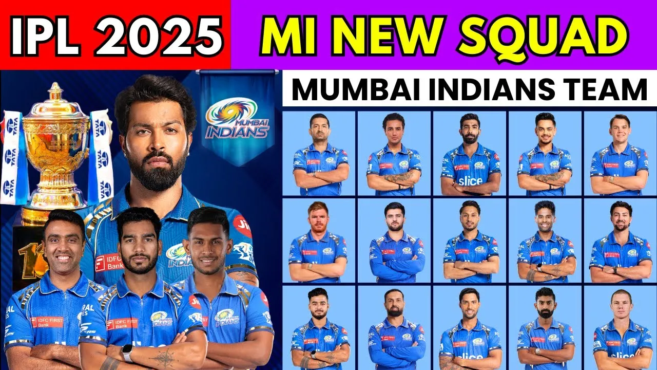 MI Full squad for IPL 2025
