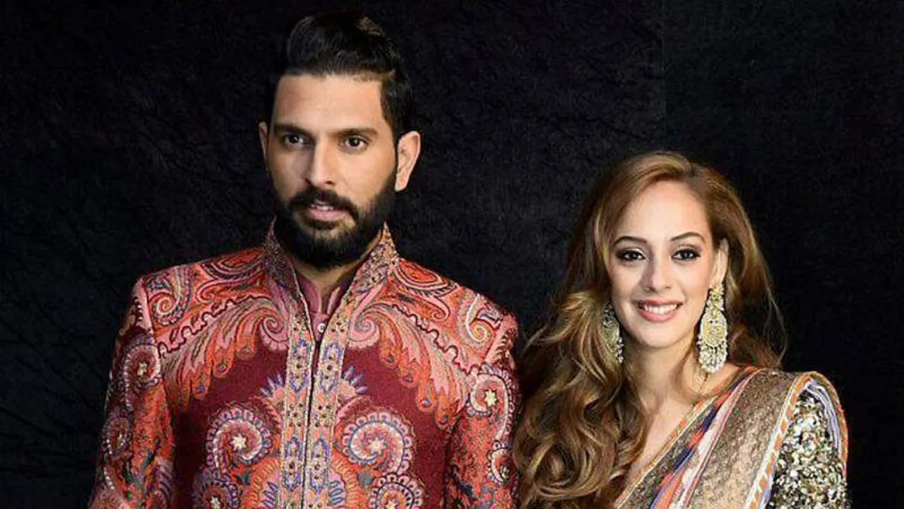 Who is Yuvraj Singh's wife?