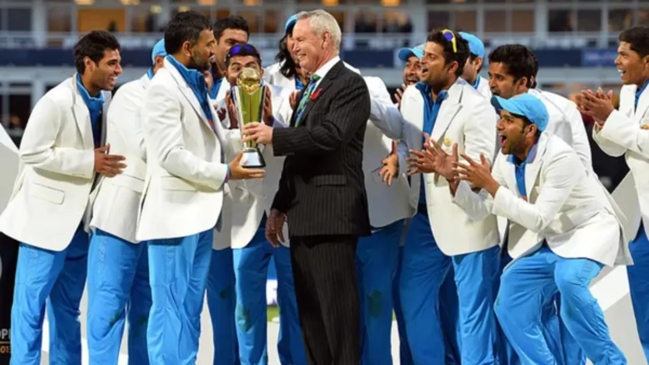 Explained: Why does the winning team wear a white blazer in the Champions Trophy?