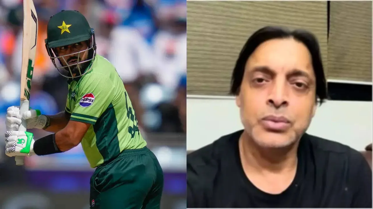 Babar Azam called a fraud by Shoaib Akhtar after a poor showing against India
