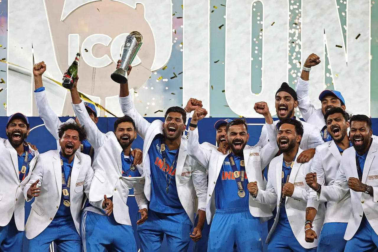 Champions Trophy: Why does the winning team wear white jacket?