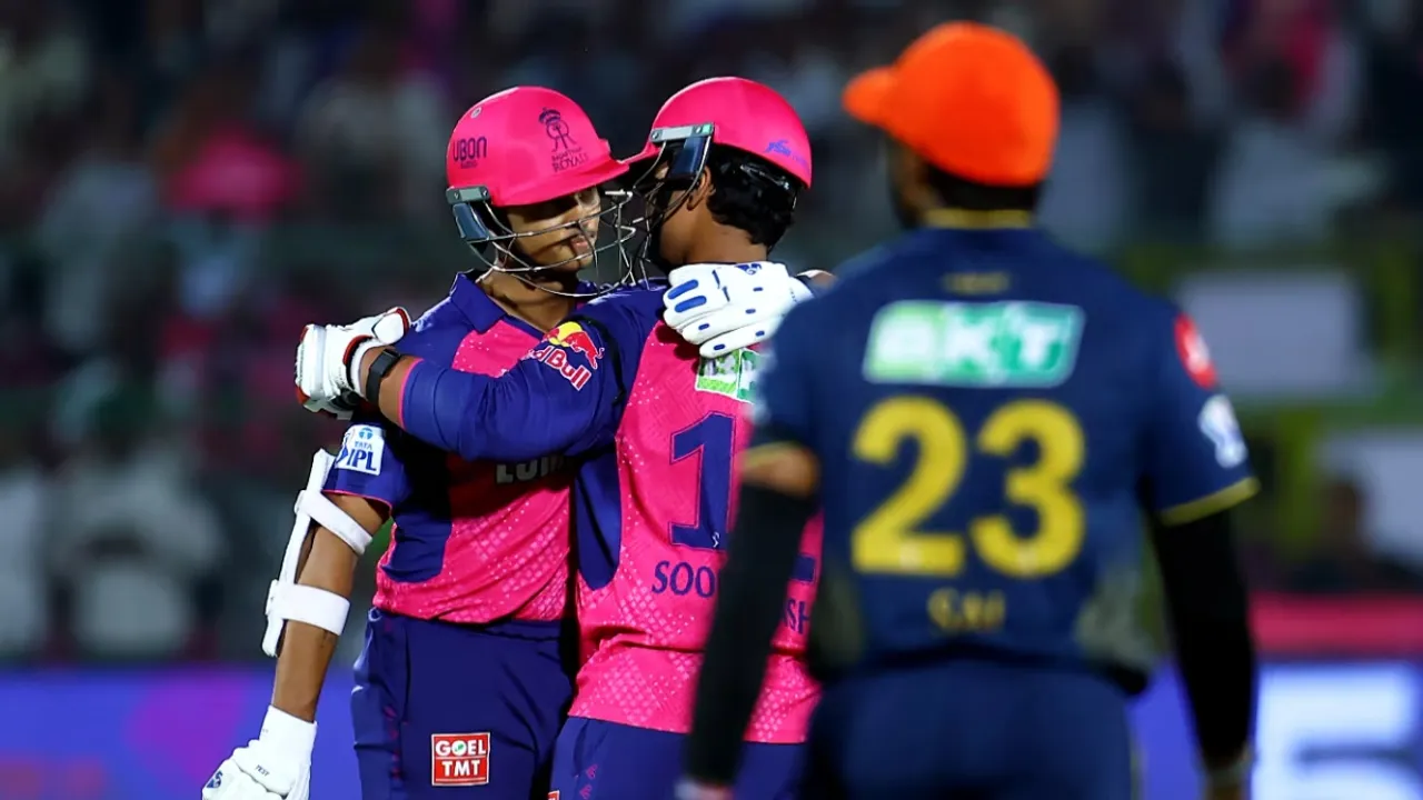 IPL 2025: Who won yesterday's game between RR vs GT?