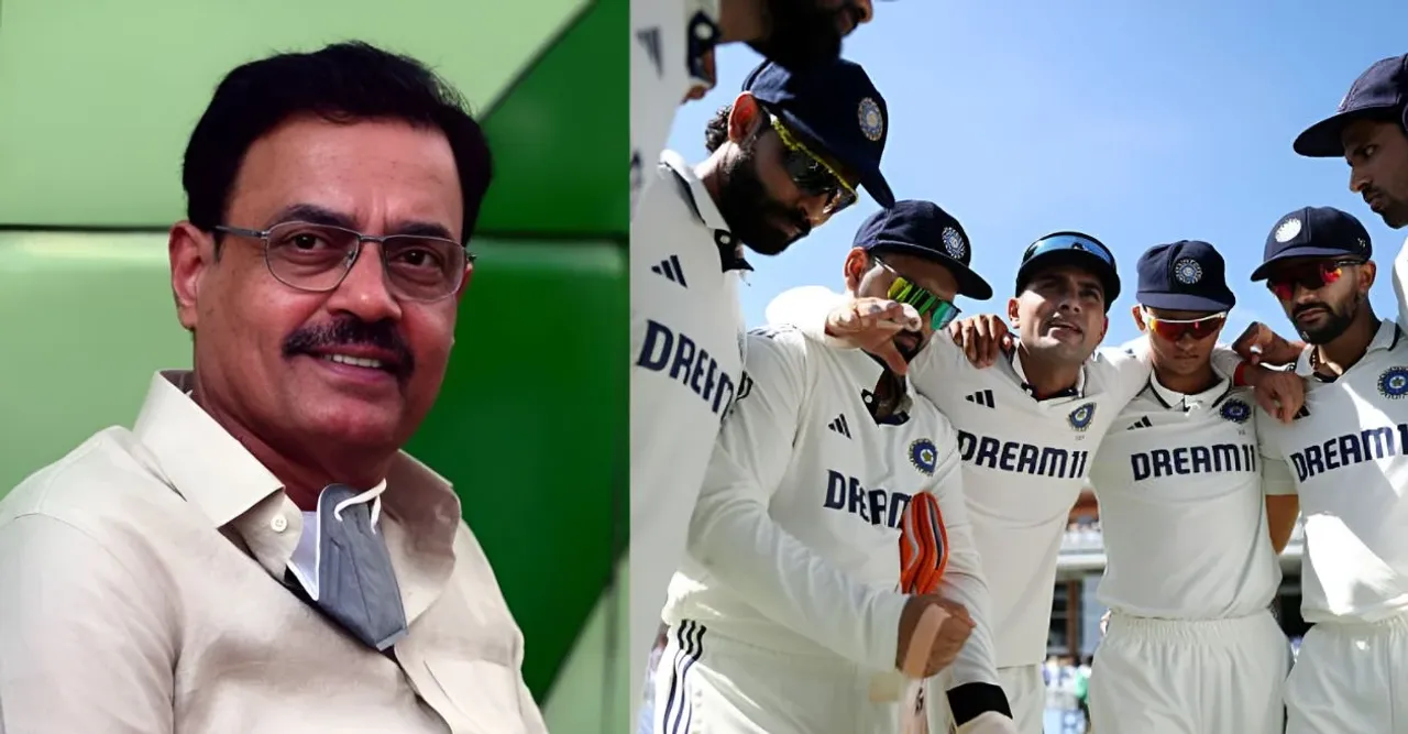 Dilip-Vengsarkar-and-Team-India