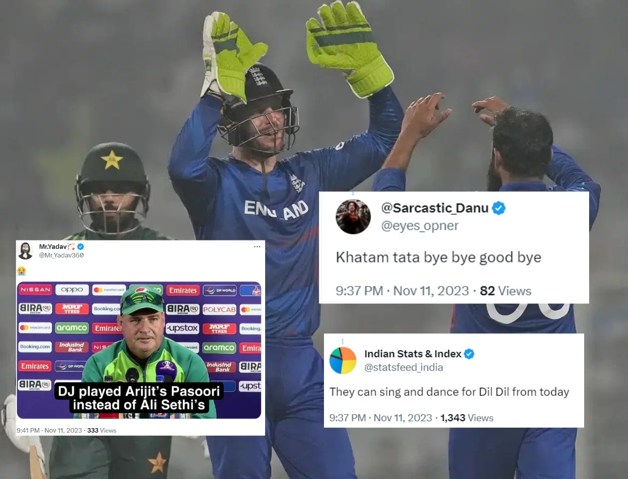 ENG vs PAK (source: Twitter)