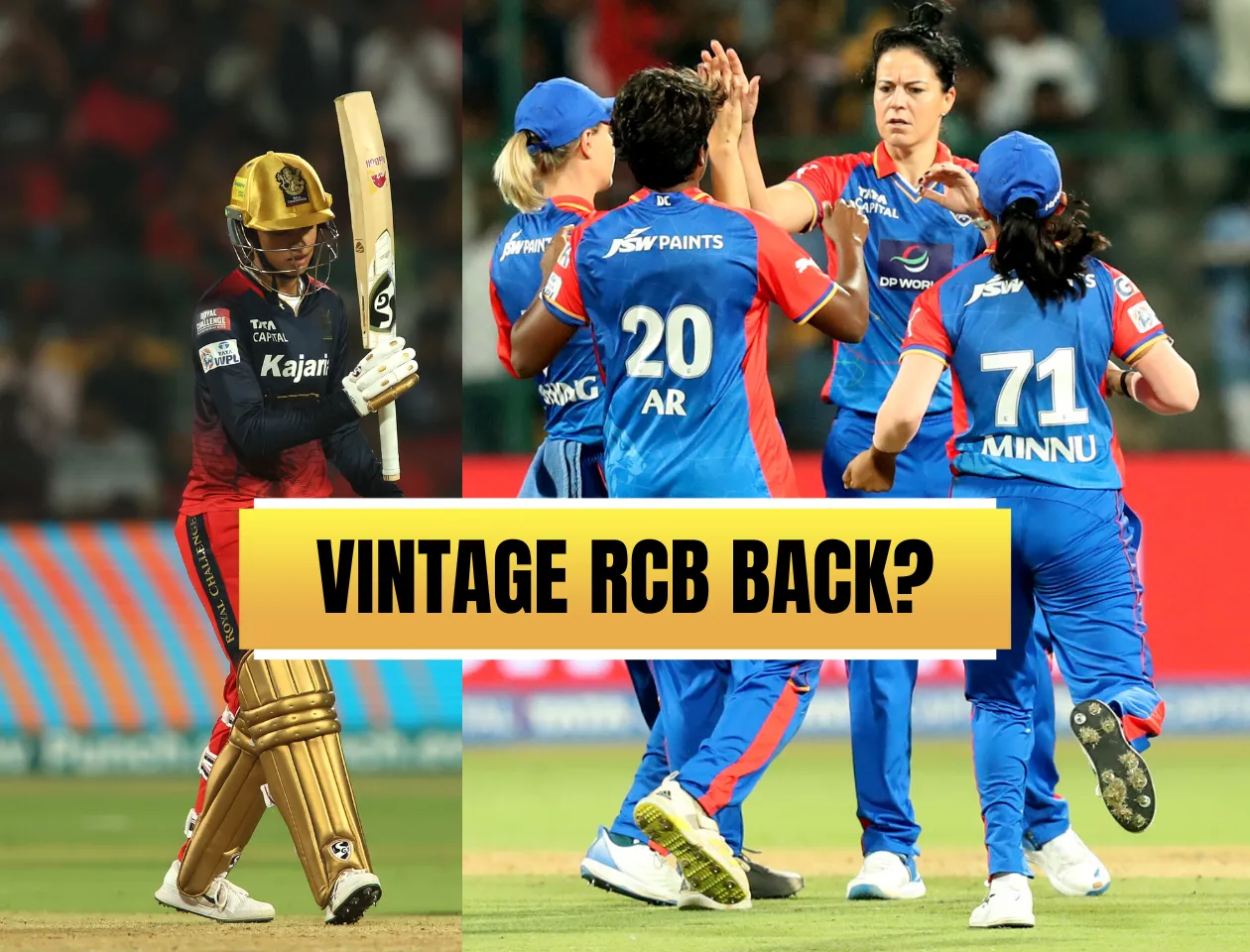 RCB vs DC WPL 2024