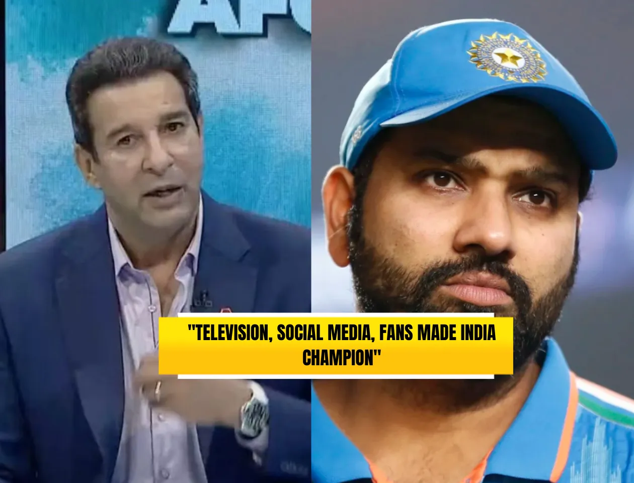 Wasim Akram, Rohit Sharma