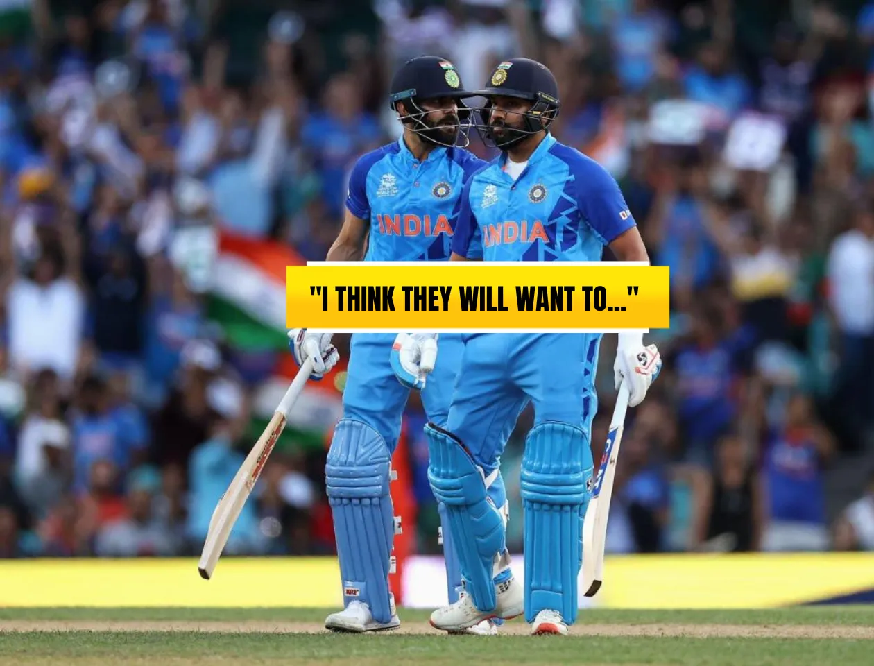 Virat Kohli & Rohit Sharma (Source: Twitter)