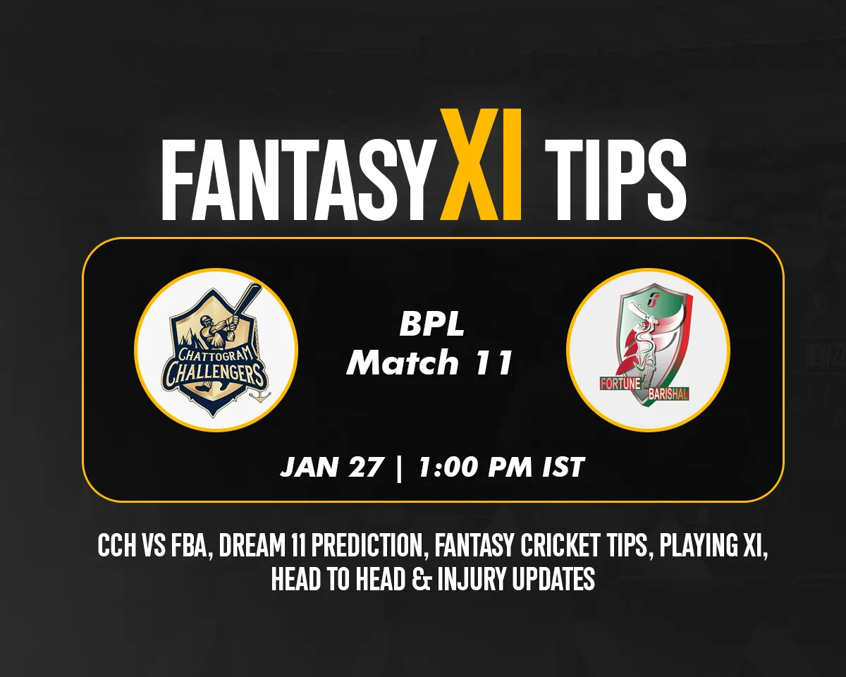 CCH vs FBA Dream11 Prediction