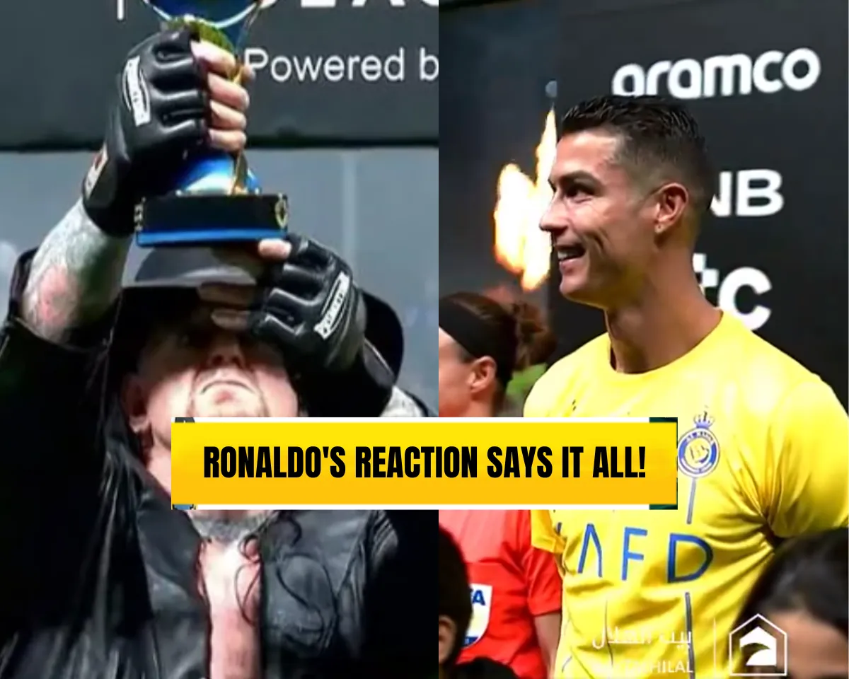 The Undertaker & Cristiano Ronaldo (Source: X)