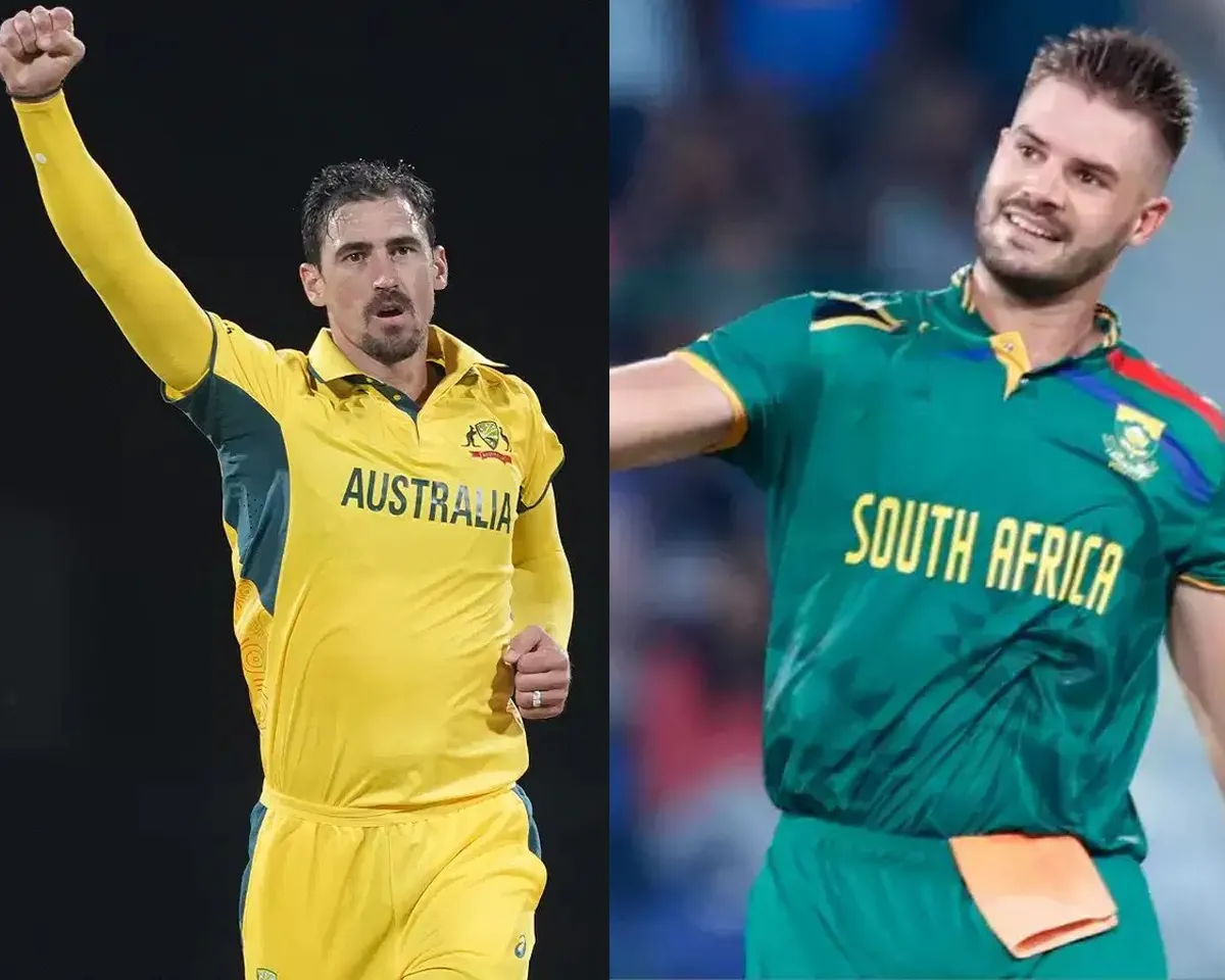 Mitchell Starc & Aiden Markram 