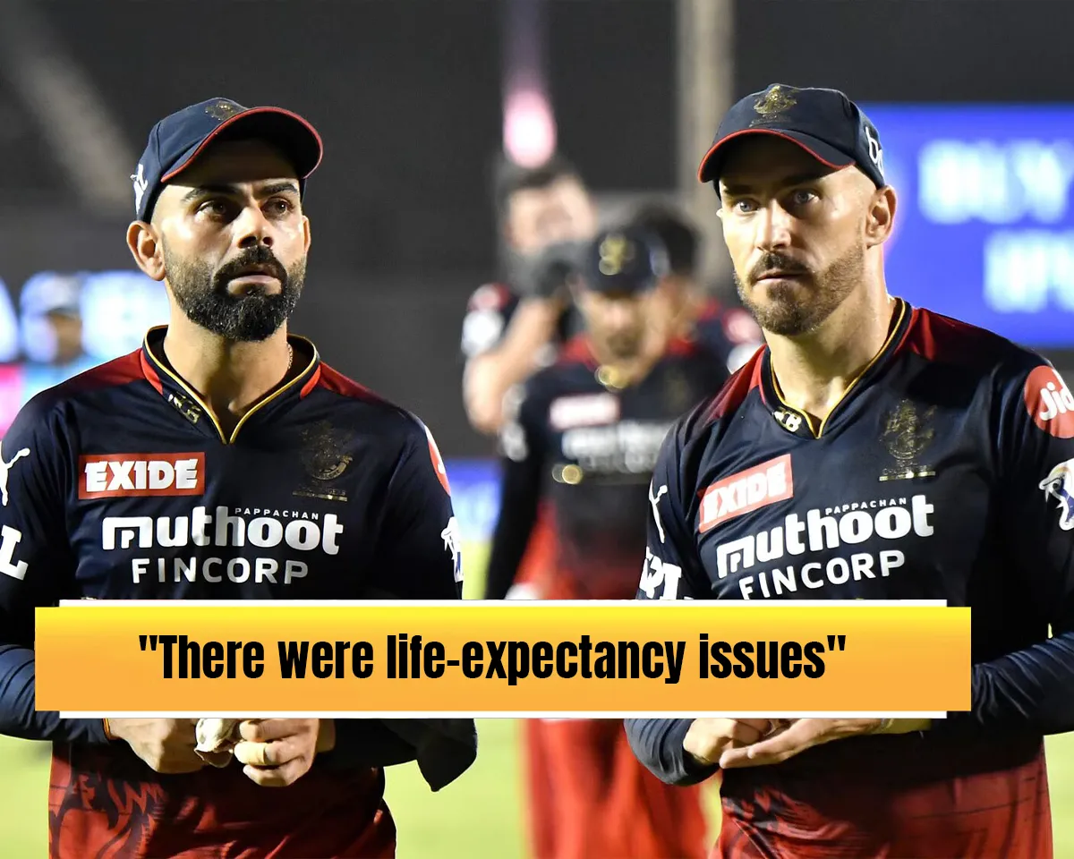 Virat Kohli & Faf du Plessis (Source: Twitter)