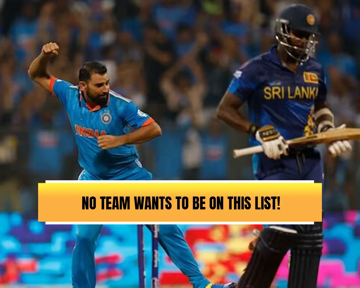 IND vs SL 2023 ODI World Cup (Source: Twitter)