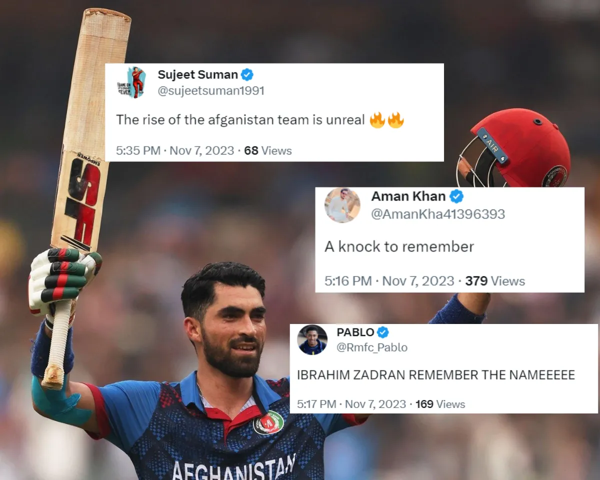 Ibrahim Zadran (Source: Twitter)