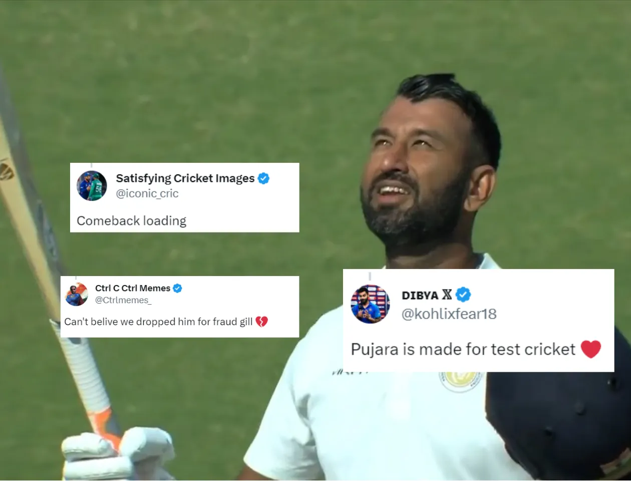 Cheteshwar Pujara (Source: Twitter)