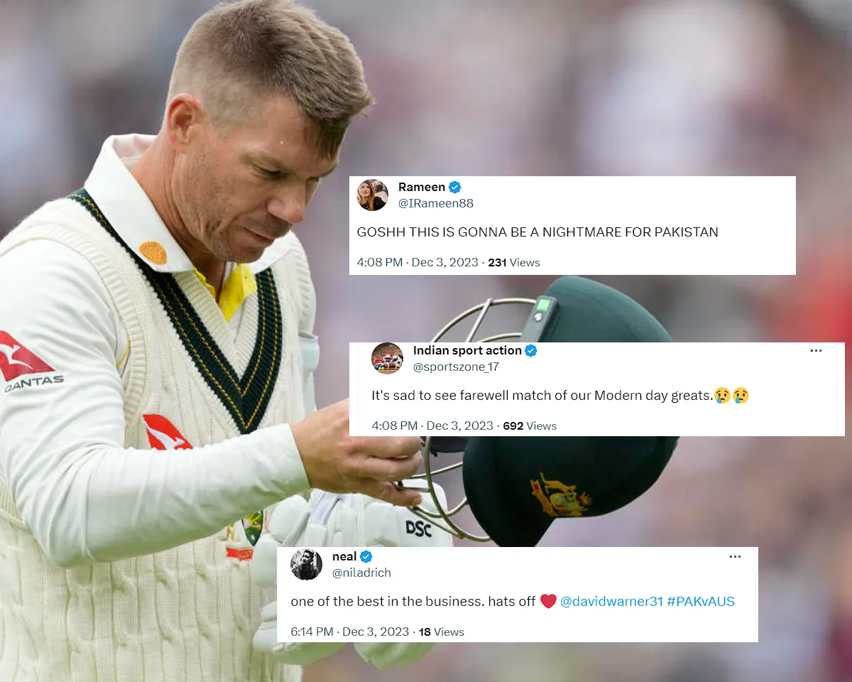 David Warner (Source: Twitter)