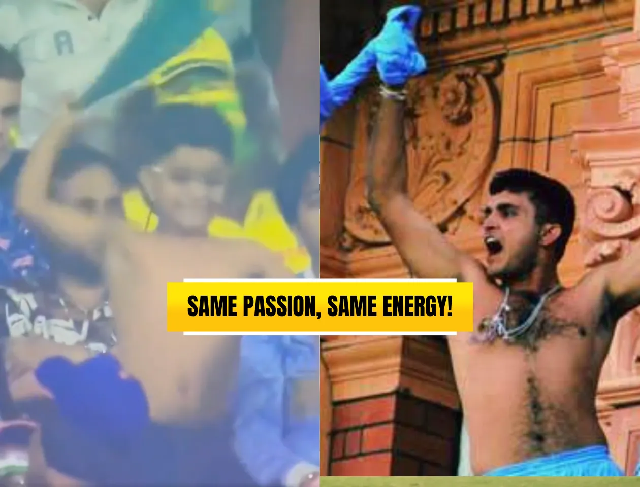 A young fan replicates Sourav Ganguly's famous celebration (Source: Twitter)