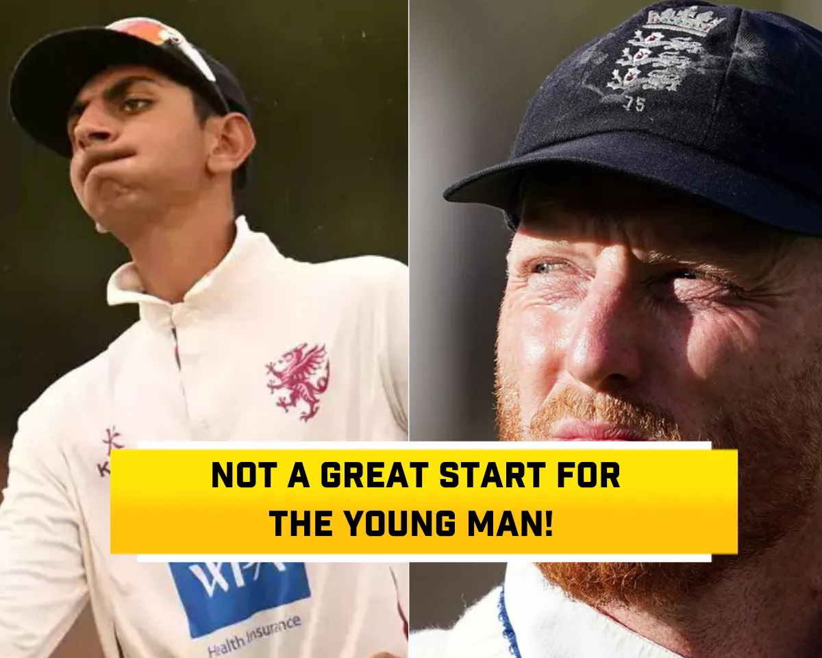 Shoaib Bashir & Ben Stokes (Source: Twitter)