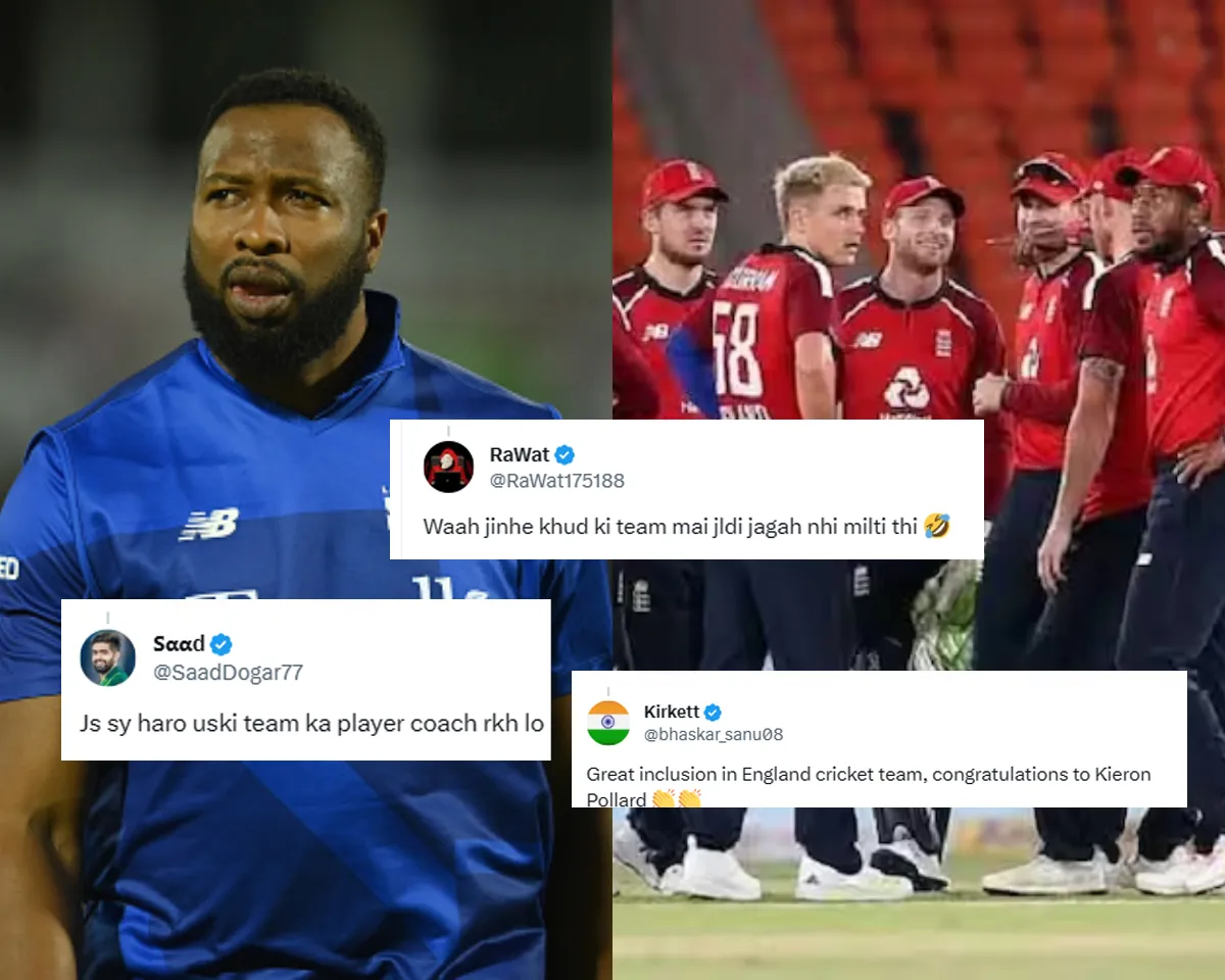 Kieron Pollard and England Cricket Team (File Photo: Twitter) 