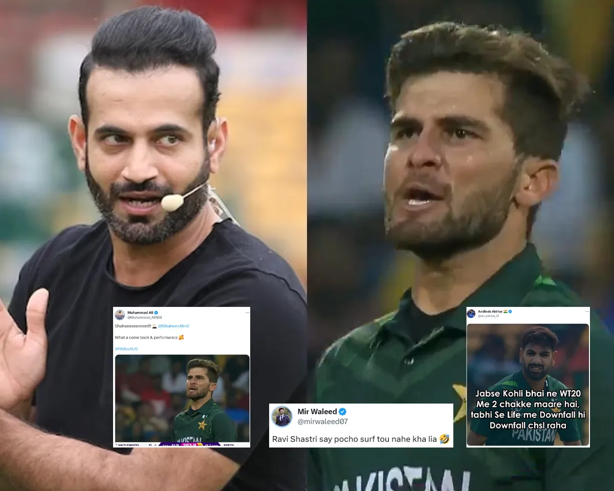Irfan Pathan, Shaheen Afridi