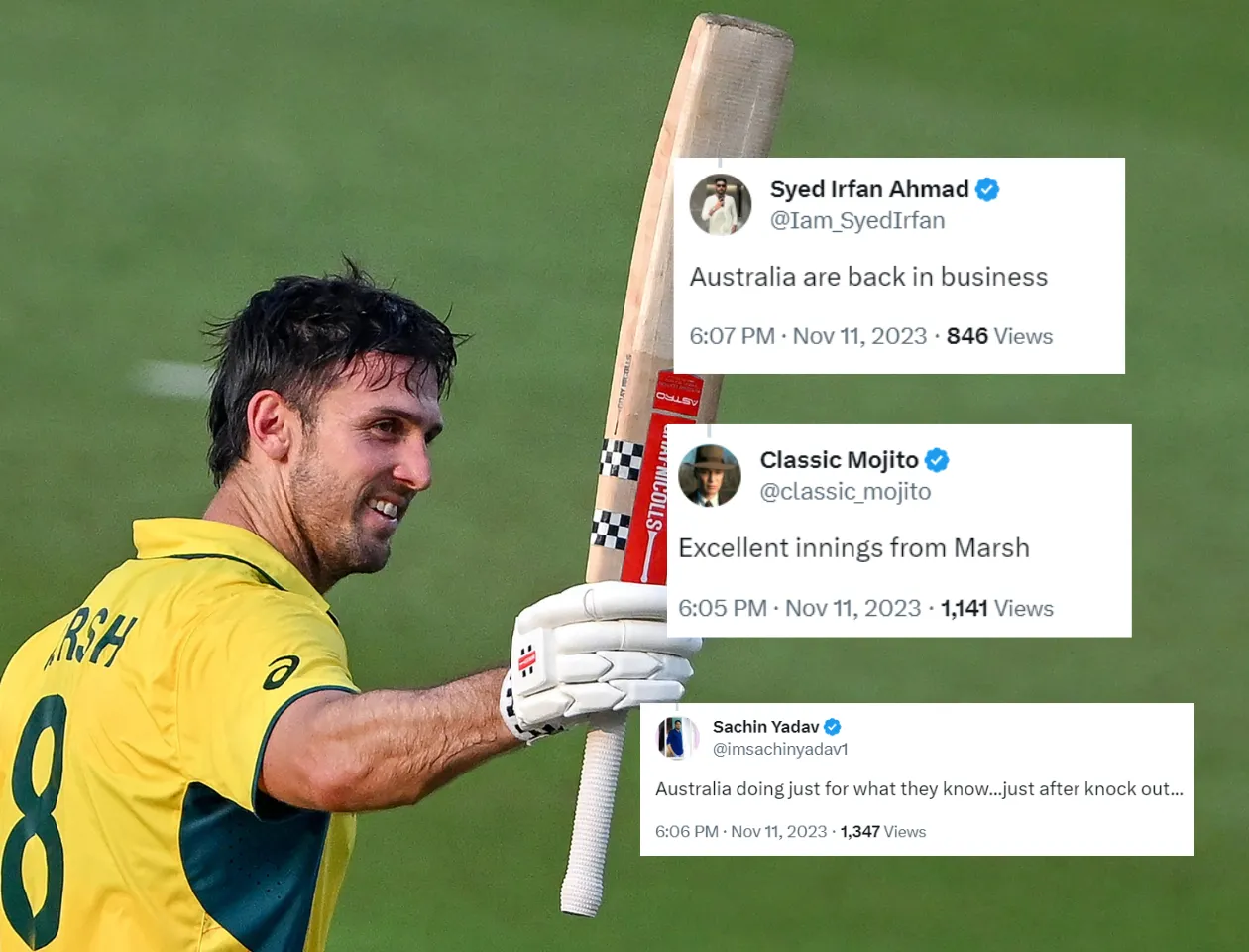 Mitchell Marsh (Source: Twitter)