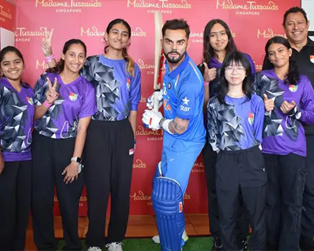 Virat Kohli's wax figure
