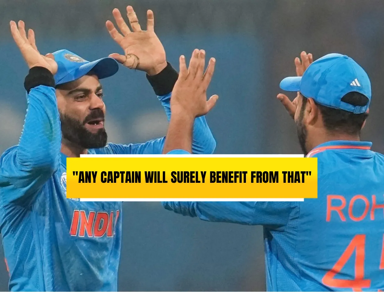 Virat Kohli & Rohit Sharma (Source: Twitter)