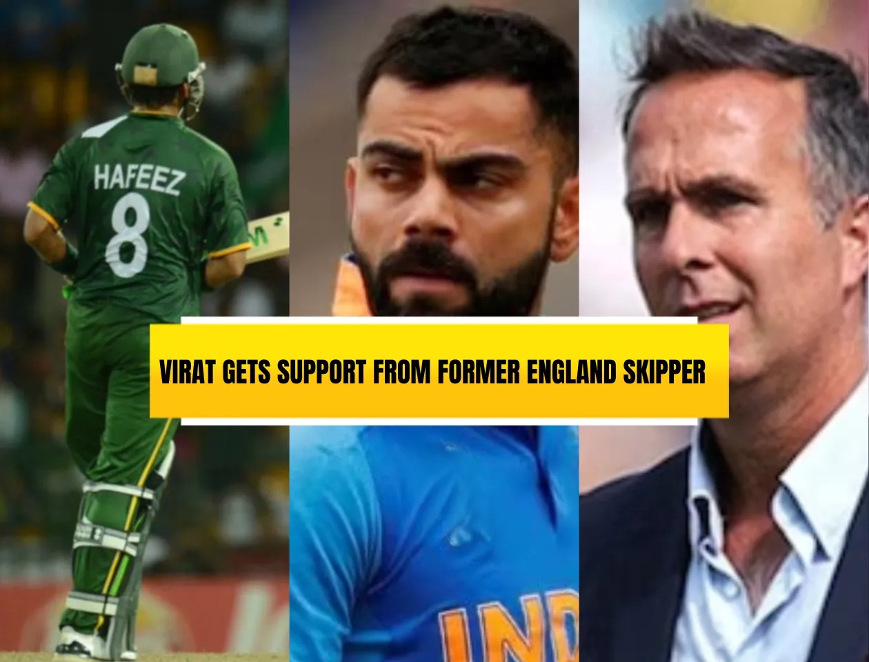 Mohammad Hafeez (2012), Virat Kohli, Michael Vaughan