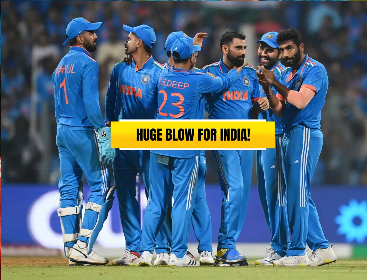 Huge Blow for India