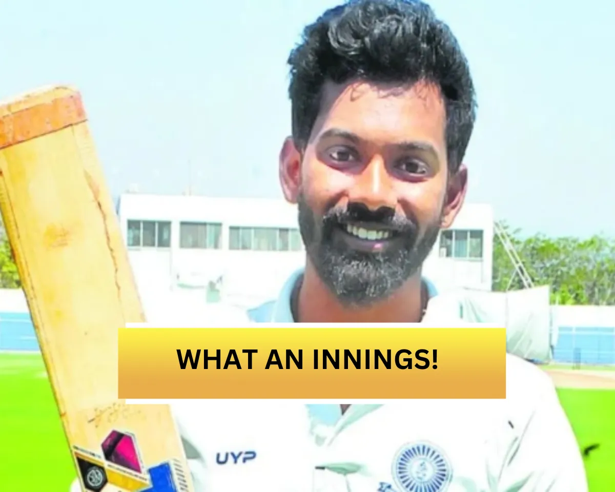 Vamshhi Krrishna's scintillating century