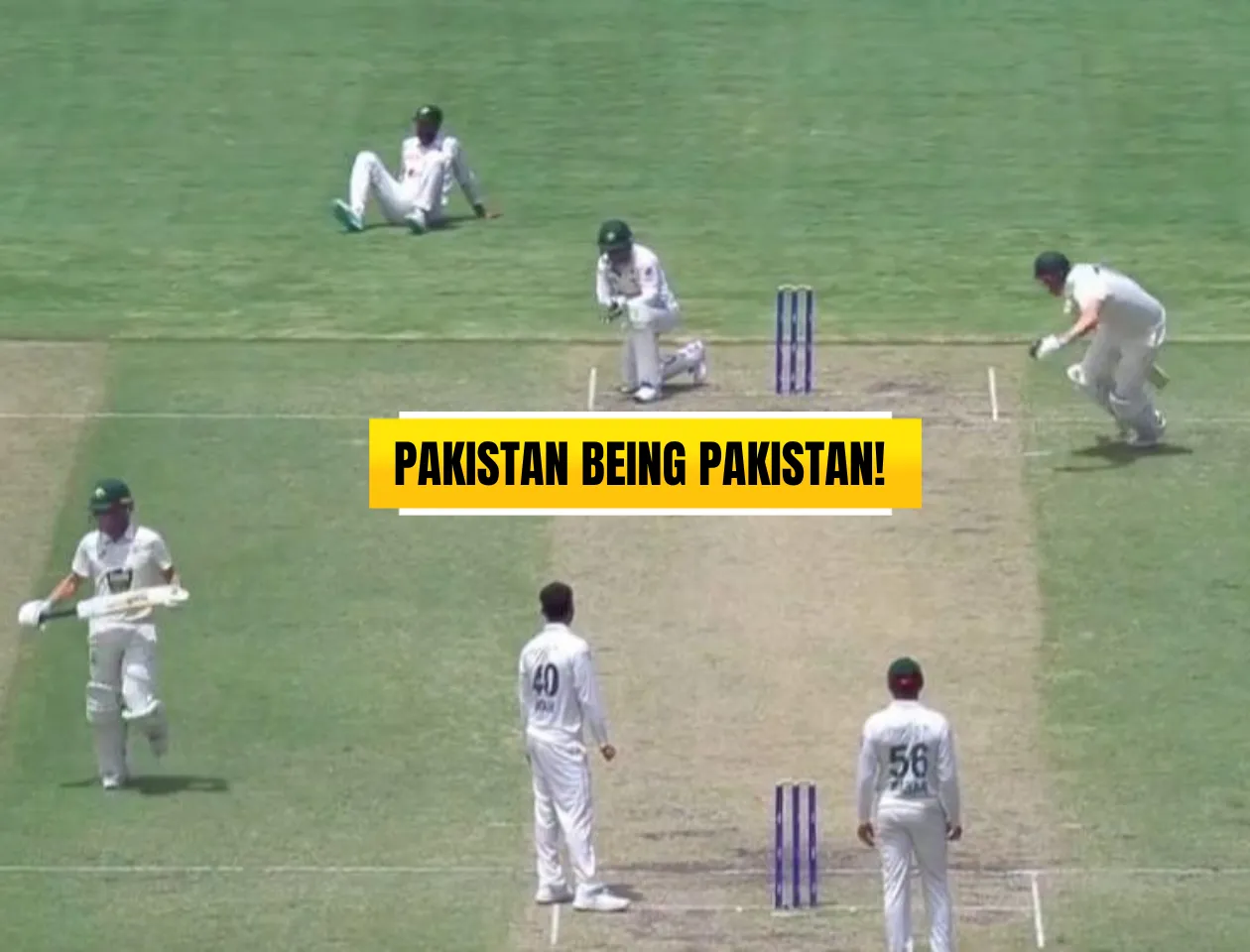 Pakistan concedes 7 runs in a ball 