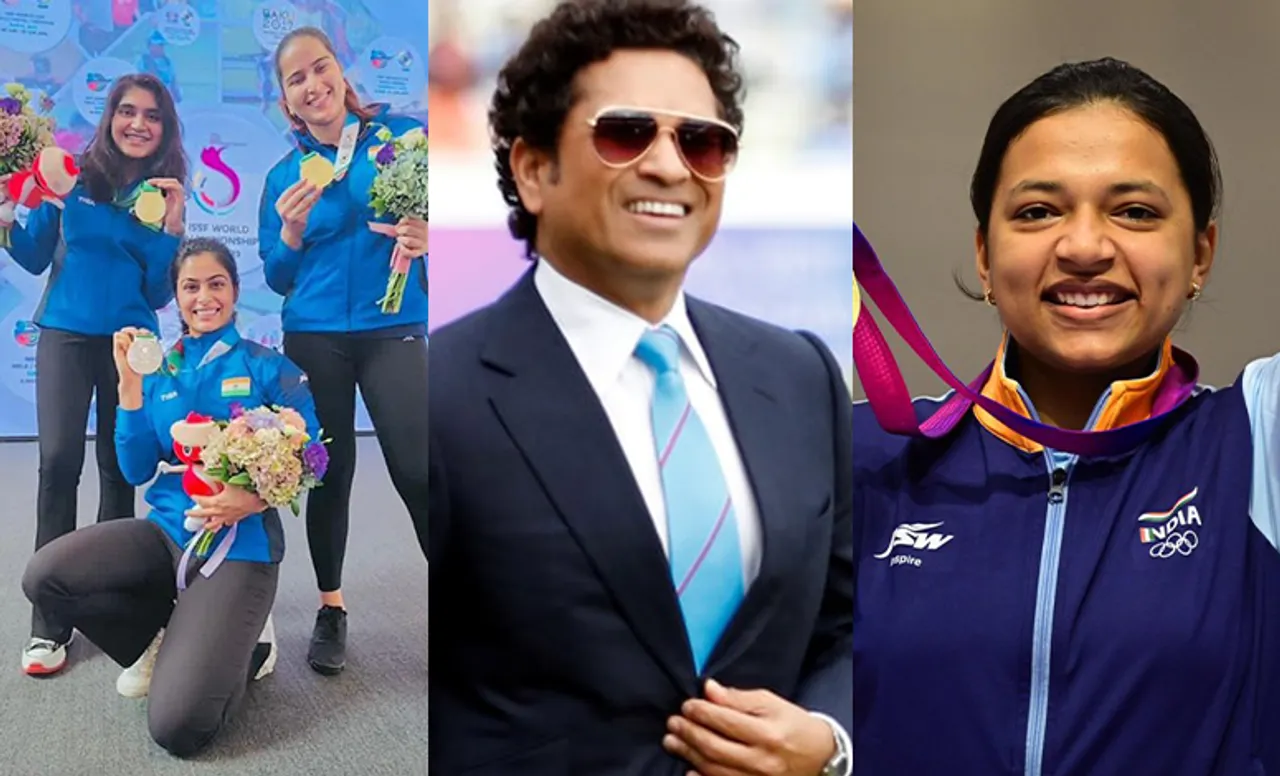 'Sachin bhau ne dil jeet liya' - Fans react as Sachin Tendulkar congratulates Indian shooters for winning medals in Asian Games 2023