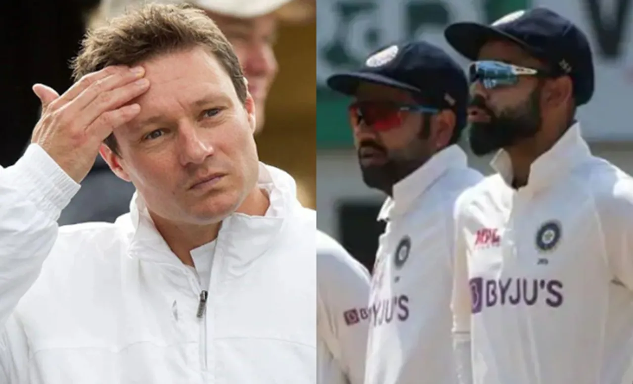 Richard Kettleborough and Team India