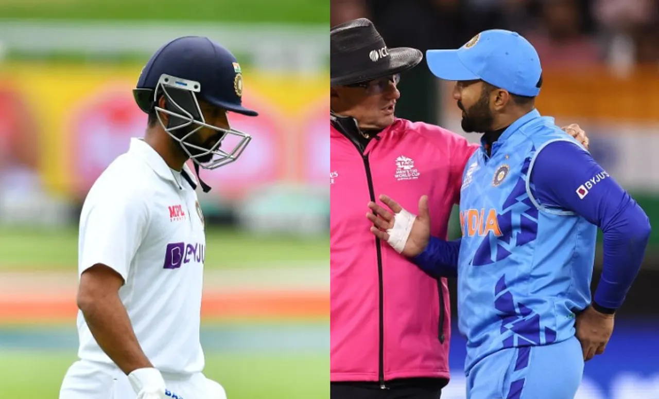 Dinesh Karthik and Ajinkya Rahane