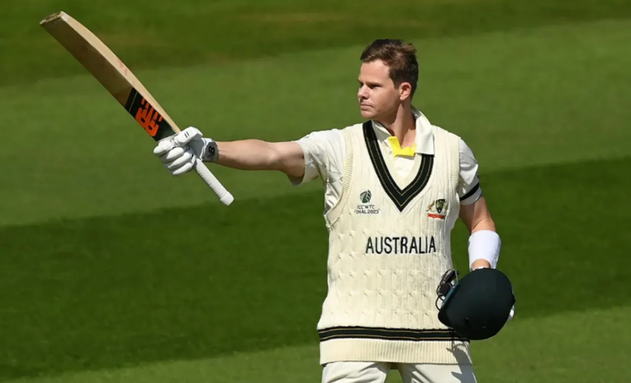 Steve Smith against India, WTC 2023 final