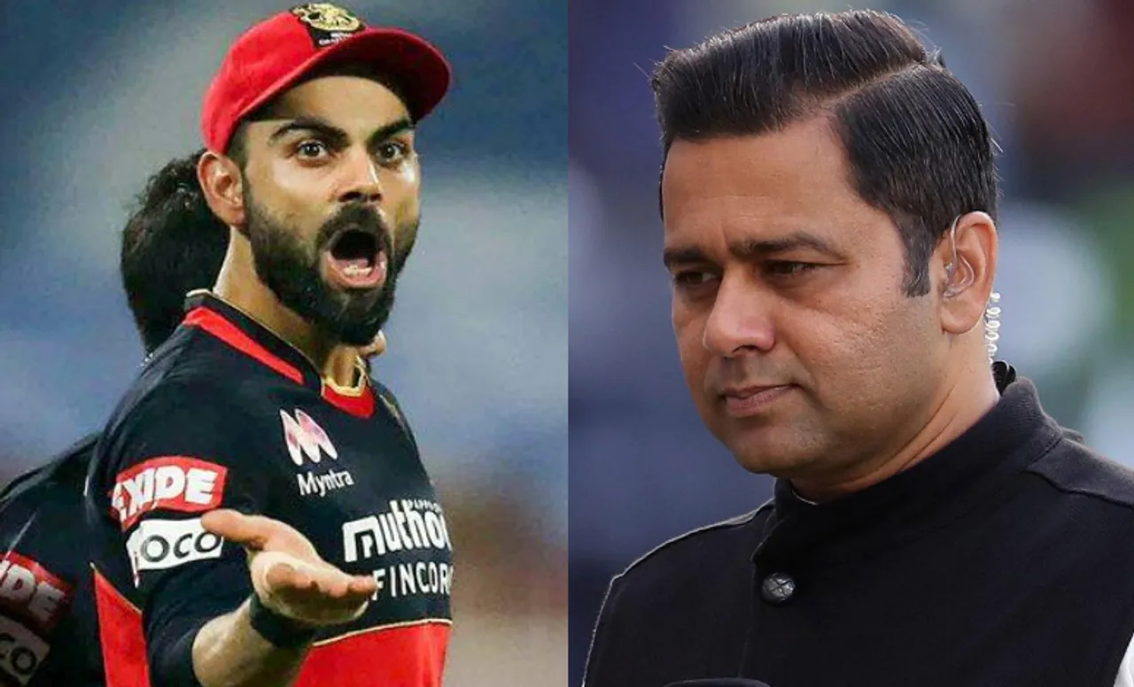 Virat Kohli and Aakash Chopra