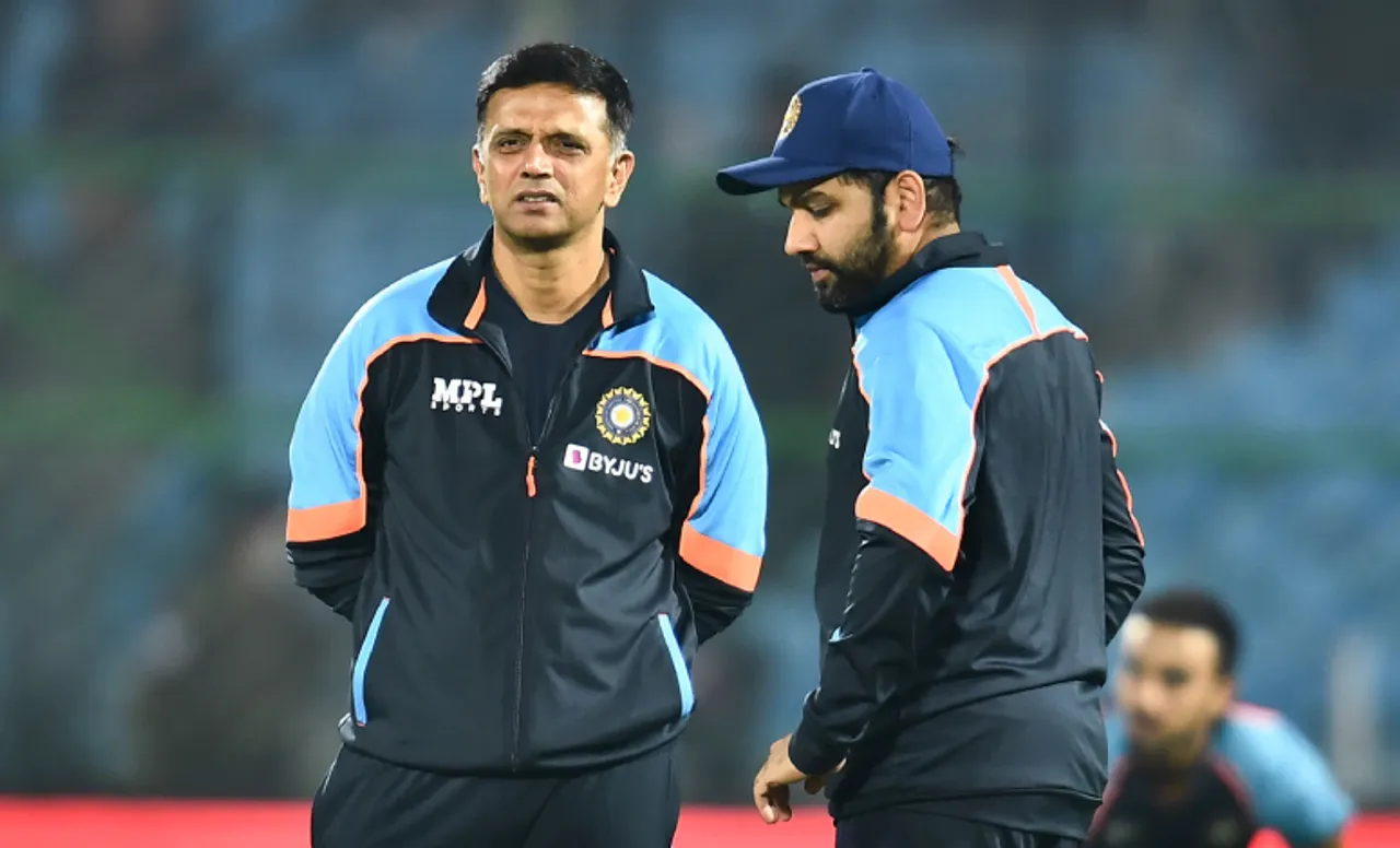 Rahul Dravid-Rohit Sharma
